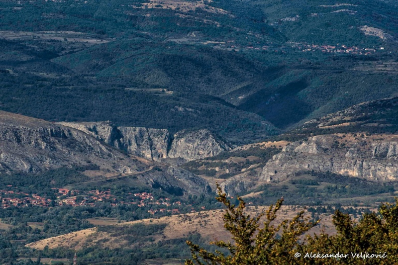 The Gorge of Svrljiški Timok as seen from Pleš