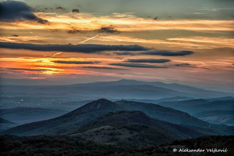 Ending the day on Pleš