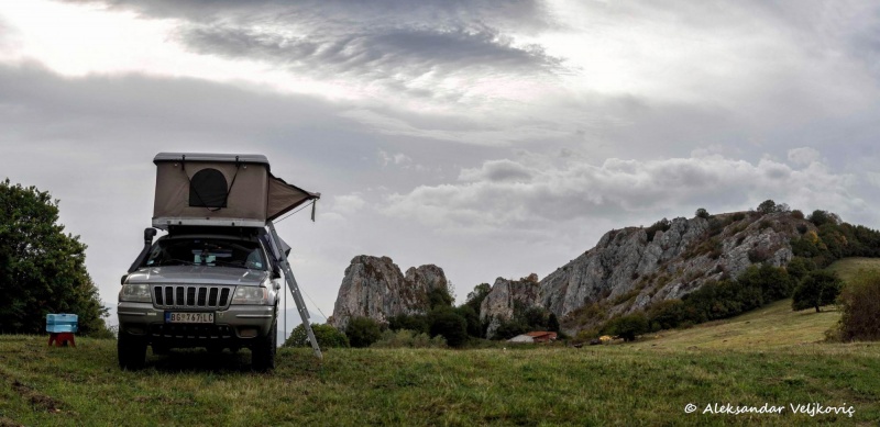 Spending the night near Dupni kamik