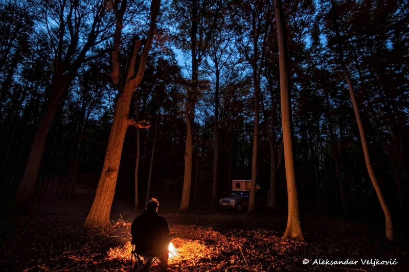 An October night in the Homolje mountains