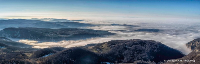 A view from Klik scenic viewpoint