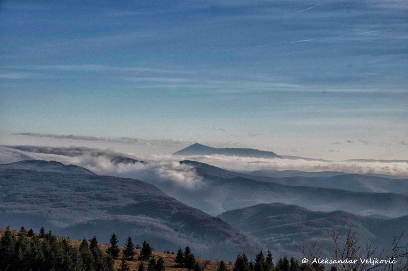 Rtanj as seen from Beljanica