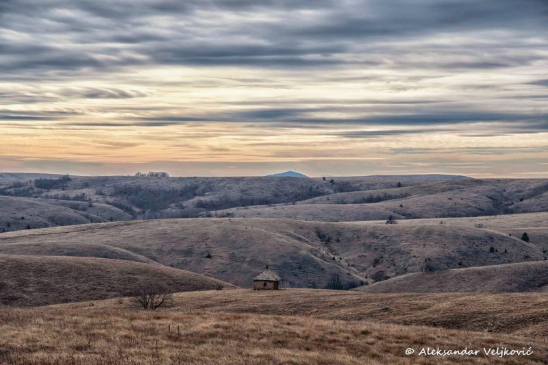 A lone hut on Maljen