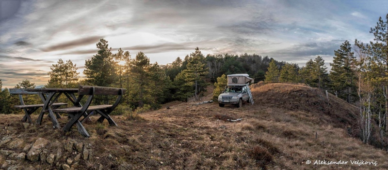 Camping on Divčibare
