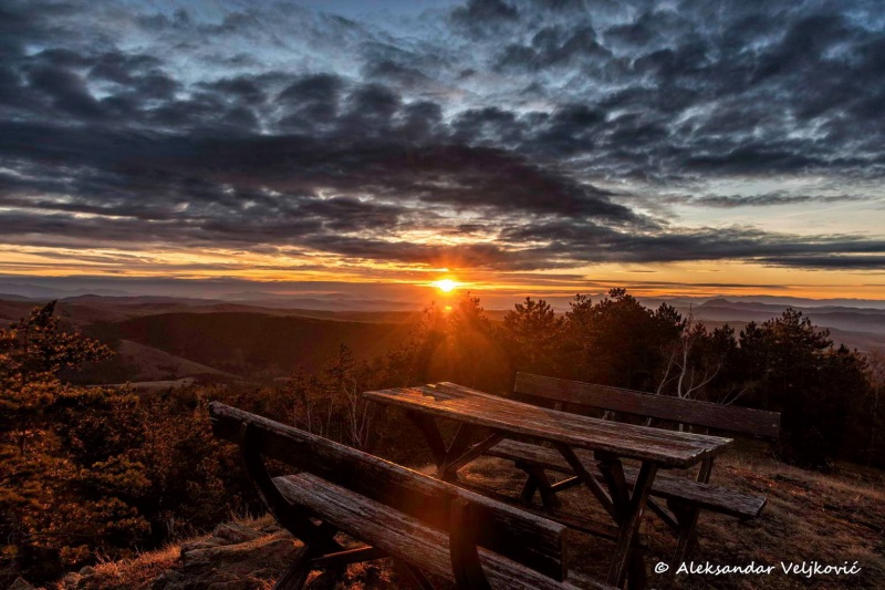 Sunrise on Divčibare