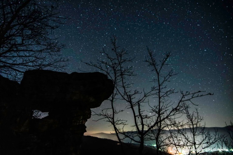 Lord's Chair at night