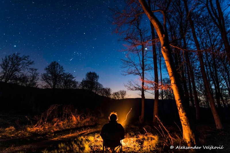 First relaxed wilderness camping in April 2020 (during the "curfew")