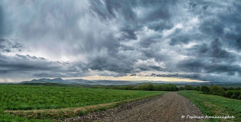 The beautiful scenery of Lipovica, with a view towards Homolje