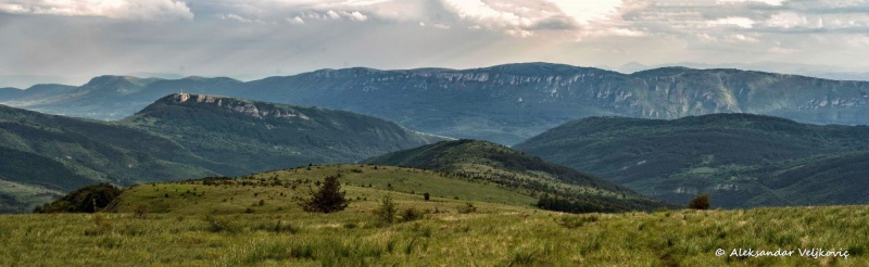 A panorama of Stara planina