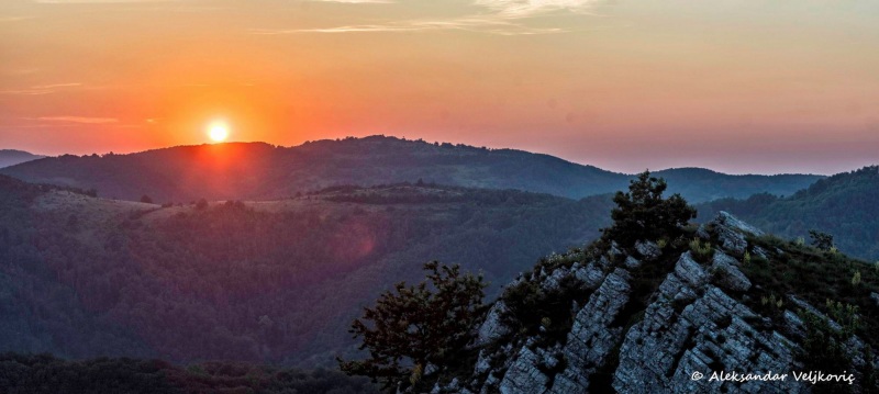 Sunset on Zdravča