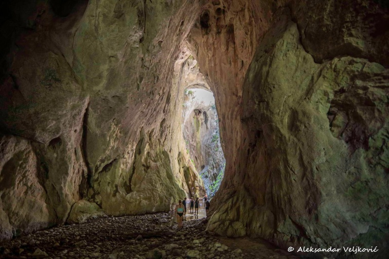 The heavenly arch (Rajska prerast) on Zamna