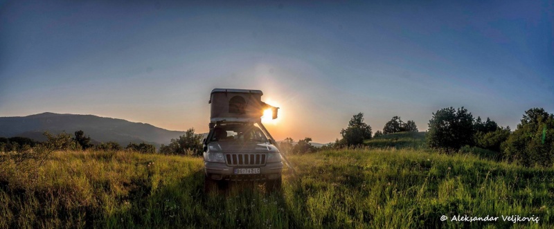 Early summer camping in Homolje
