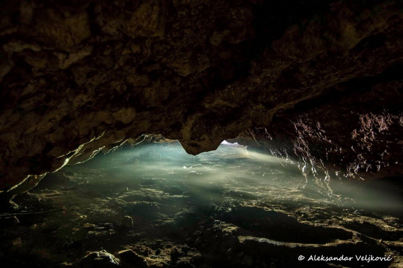 A cave in the Homolje mountains