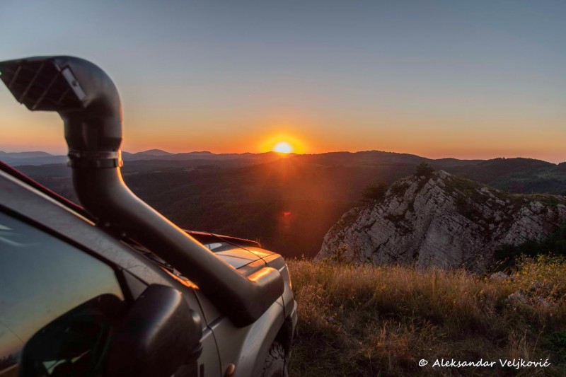 Sunset on Zdravča