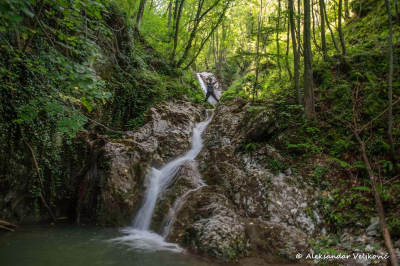 One of the Cetina waterfalls