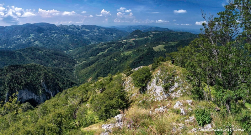 Hiking along the Medvednik ridge